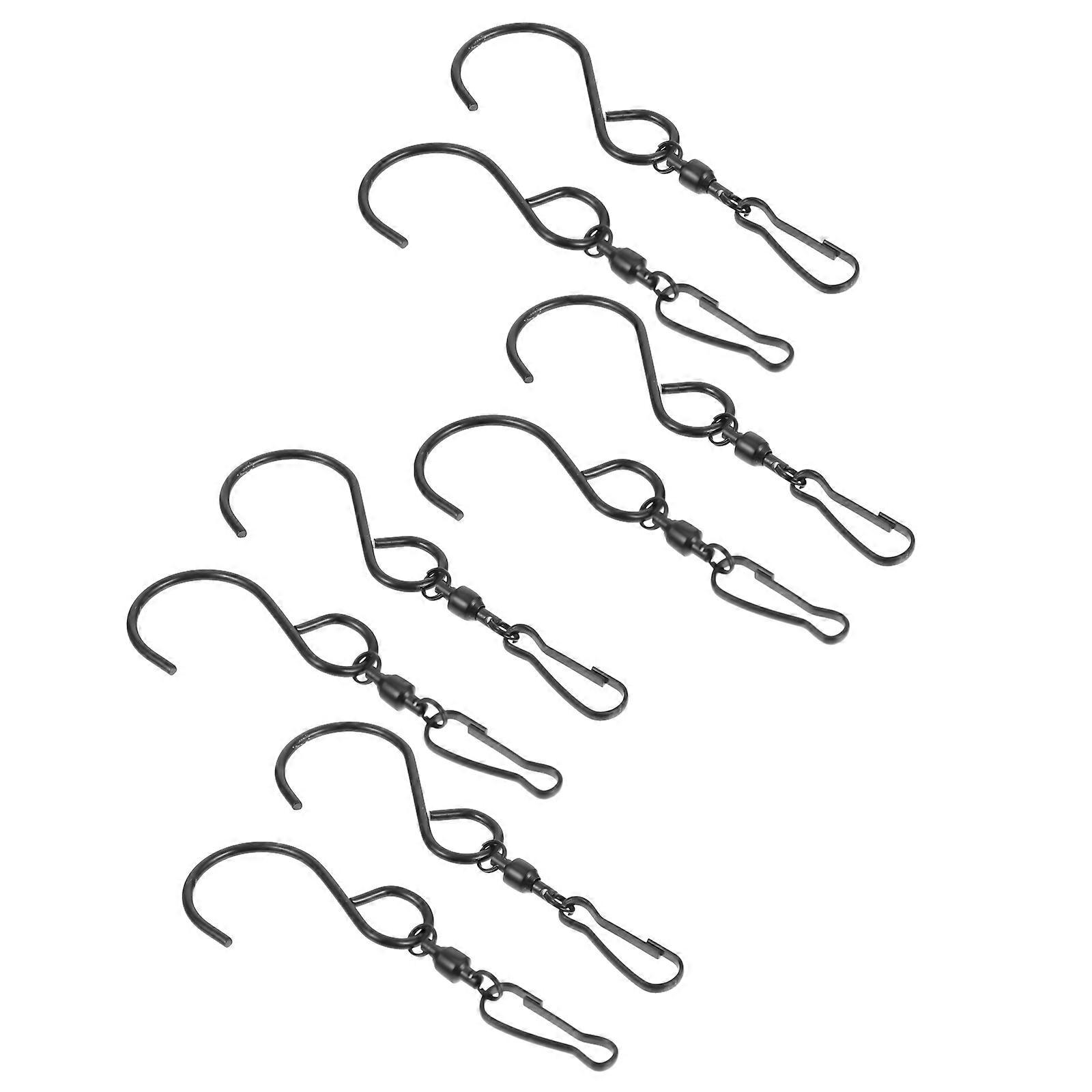Swivel Hook Metal Hangers for Storage Use 8Pcs for Wind Spinners