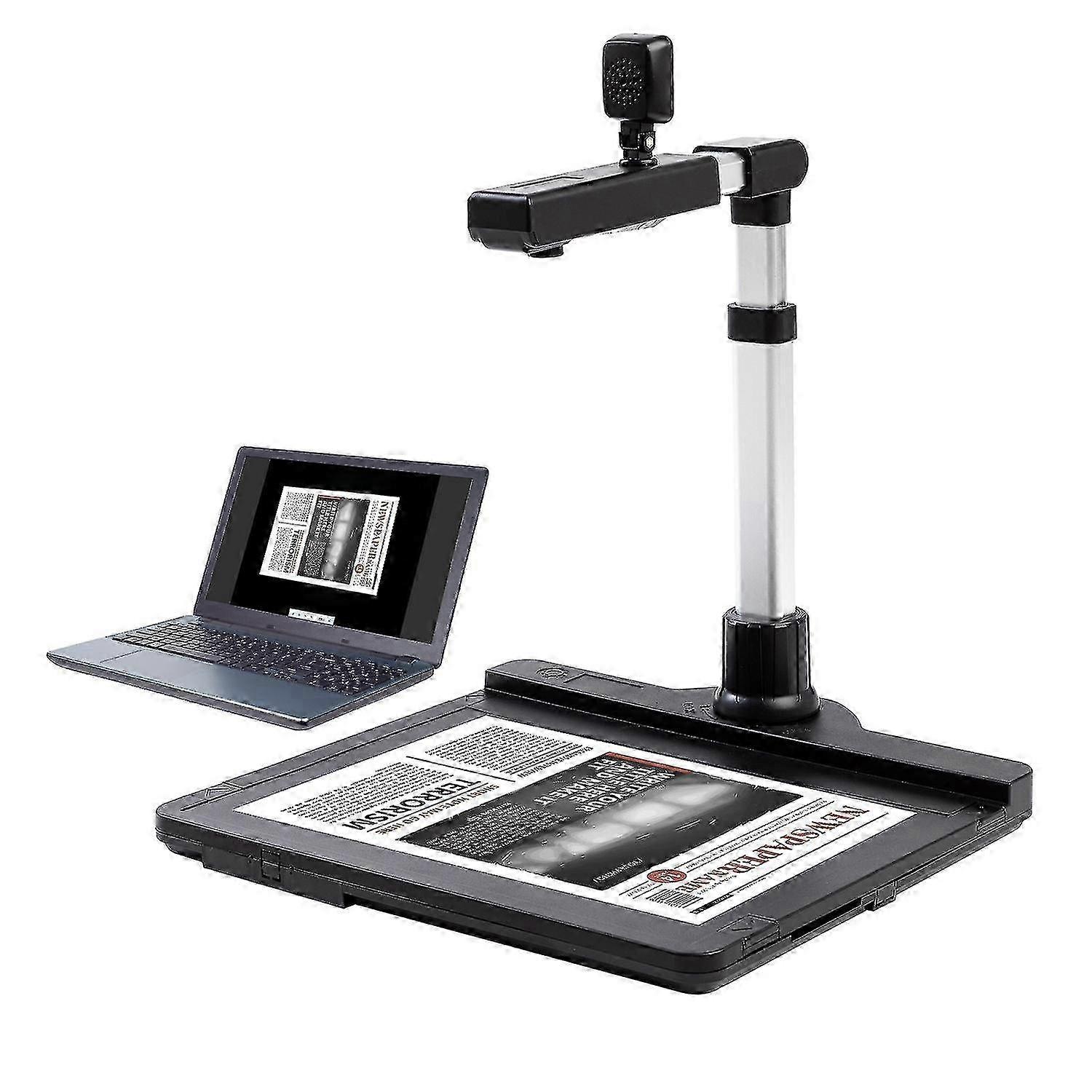 X1000 Document Camera Scanner A3 Capture Size Dual Camera USB2.0 High Speed Scanner with LED Light O 2025