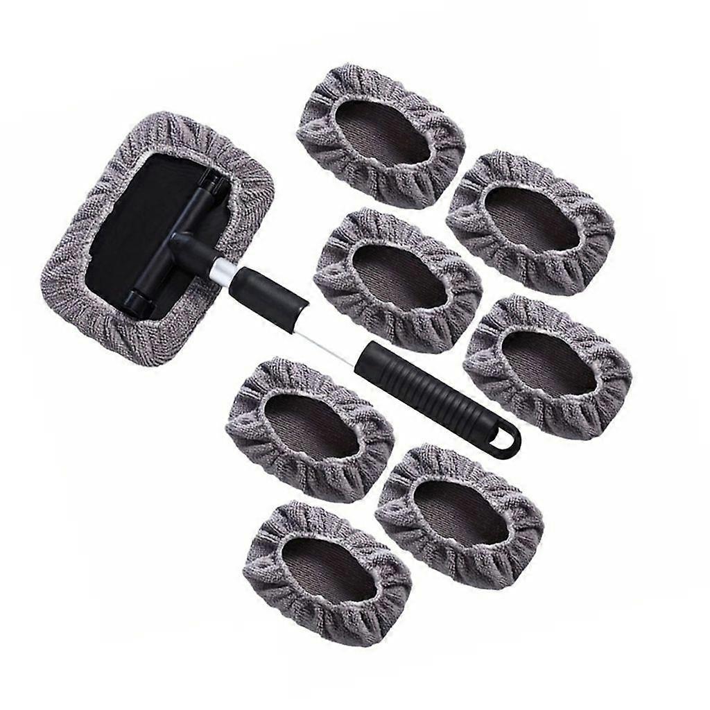 Portable Multiple Surfaces Scraper Cleaning Brush Auto Glass Motorcycle Home Use