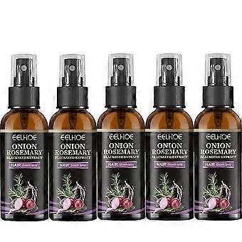 Onion Rosemary Anti-håravfallsserum Snabb hårväxtbalsamspray (för män och kvinnor)