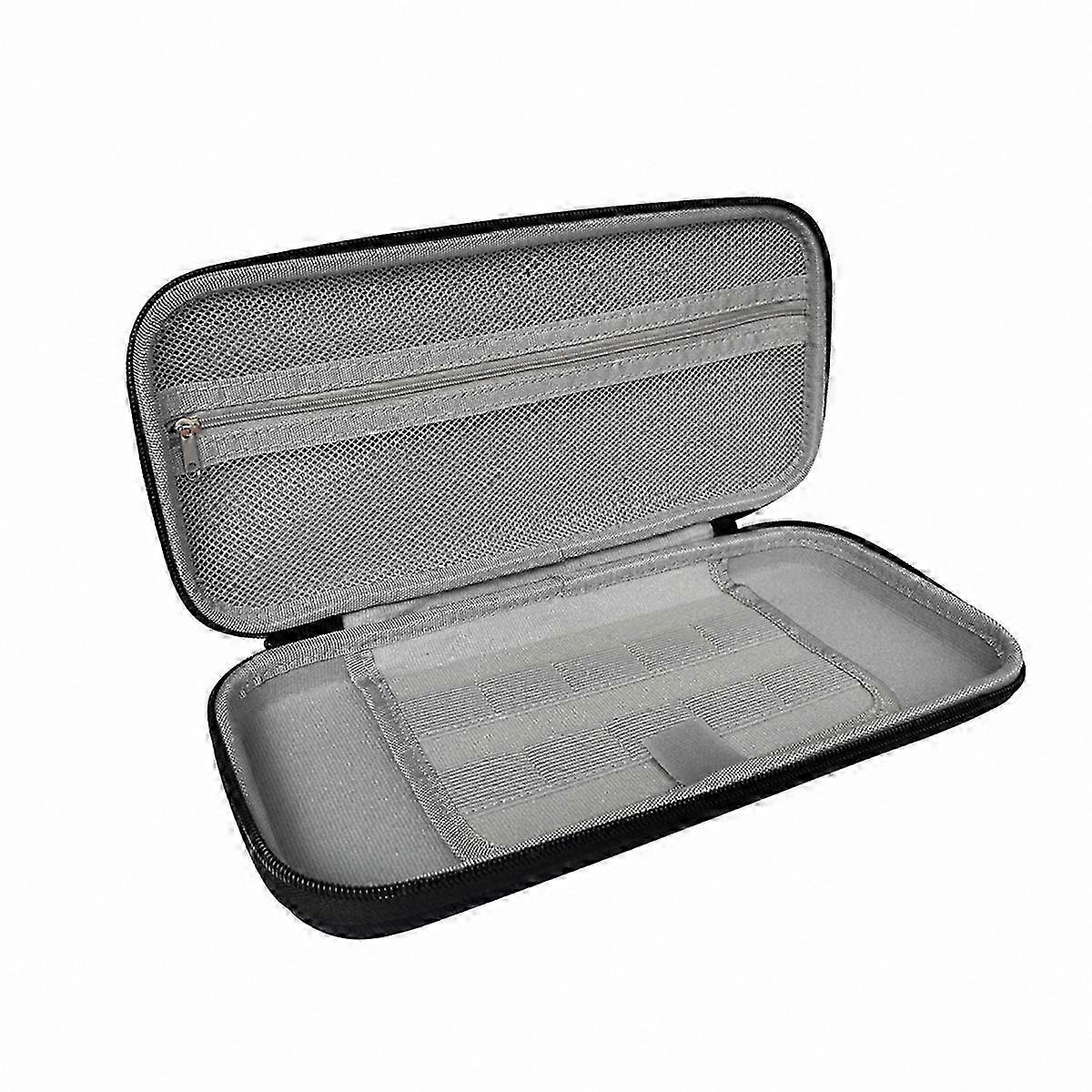 Portable Hard EVA Case for Game Console Accessories with Interlayer Storage