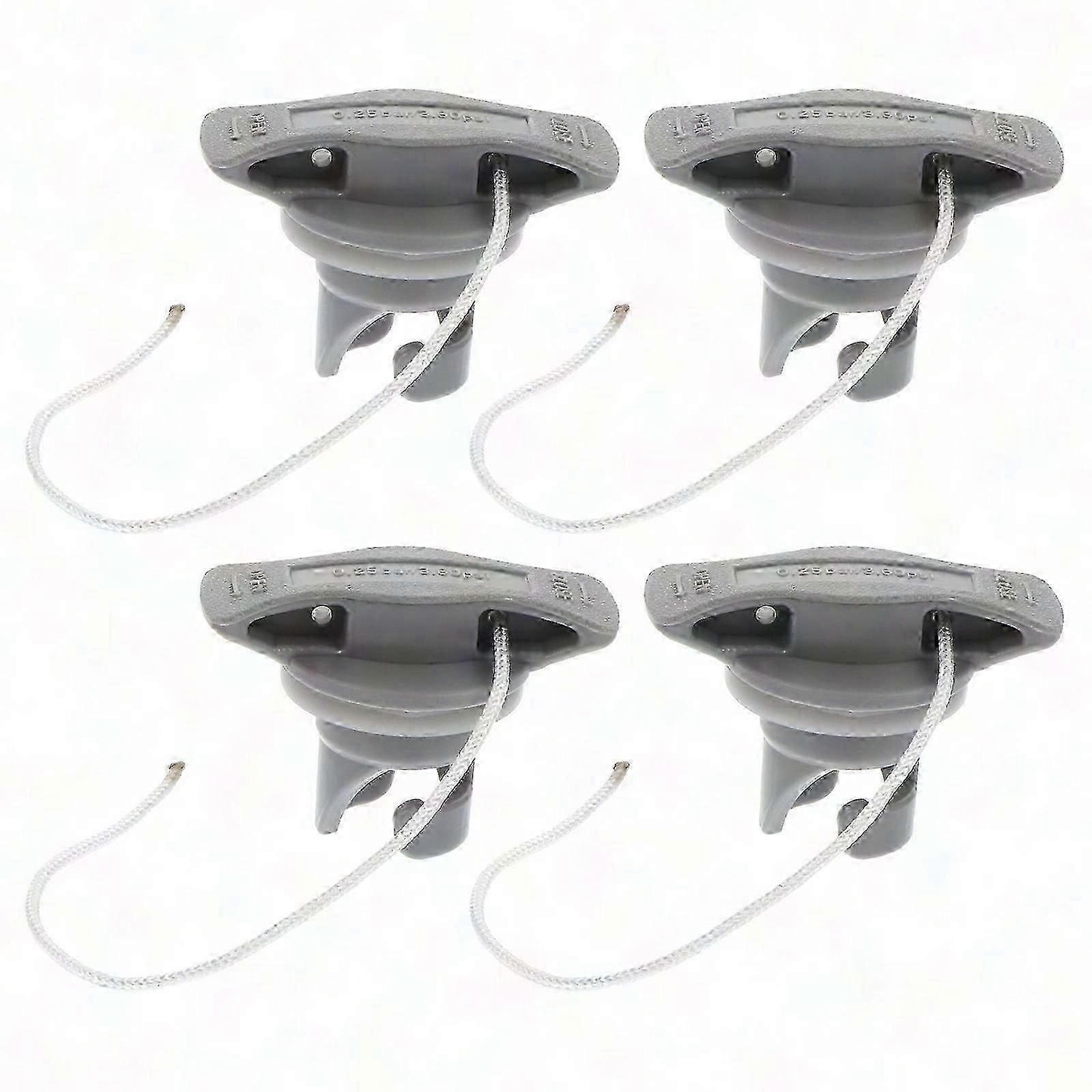 Paddle Board Valve Cap 4Pcs Replacement for Inflatable SUP Kayak Boat Sealing Accessory
