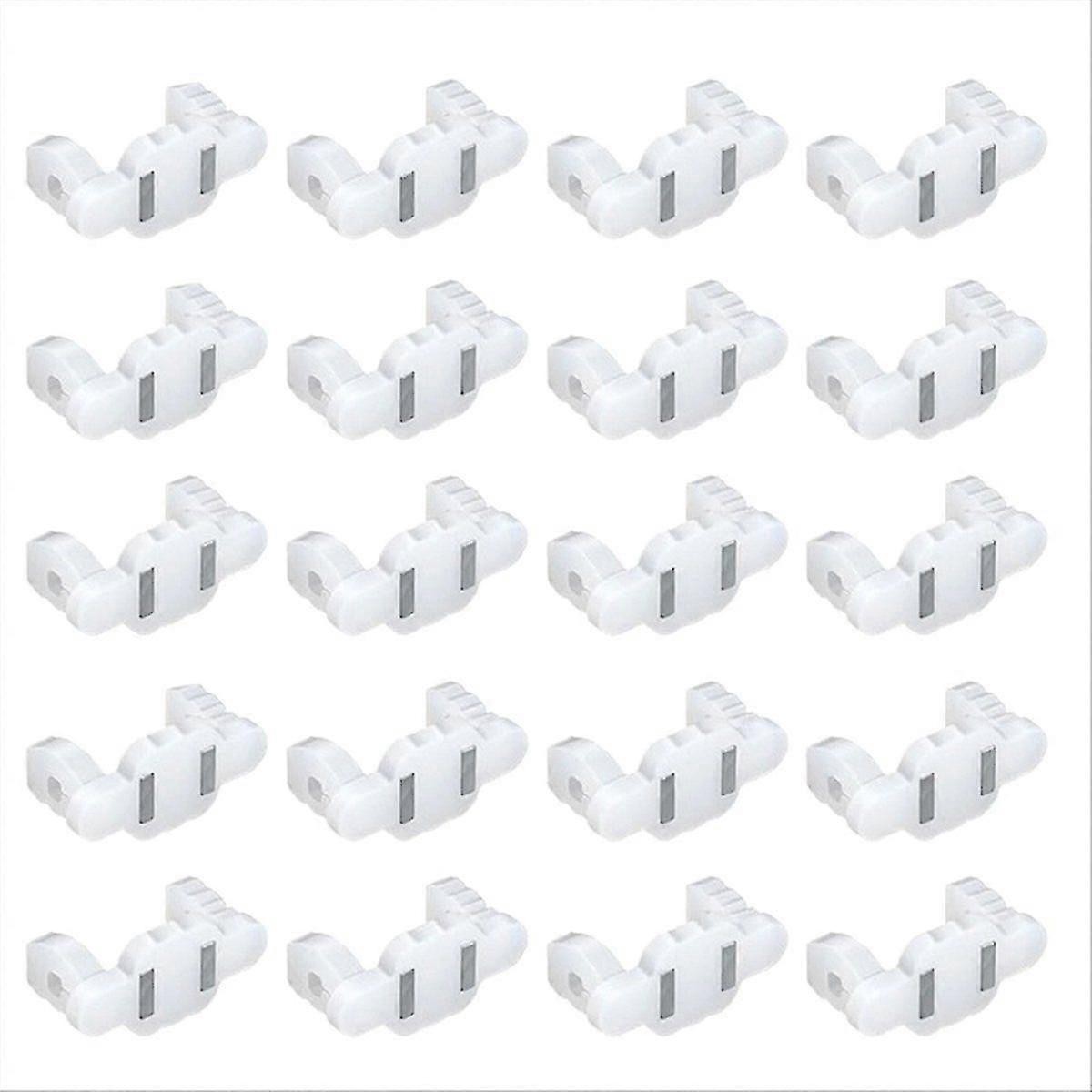 20Pack Strong Magnetic Christmas Light Clips Roof for C9 Socket