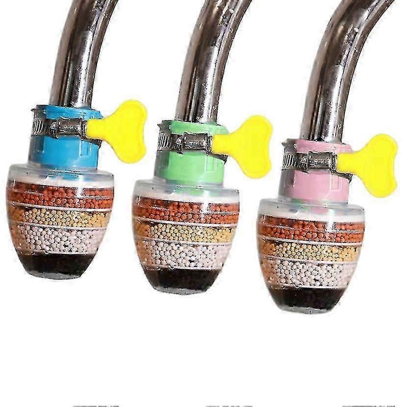 Faucet cleaner and purifier, universal interface filter, includes one filter cartridge.