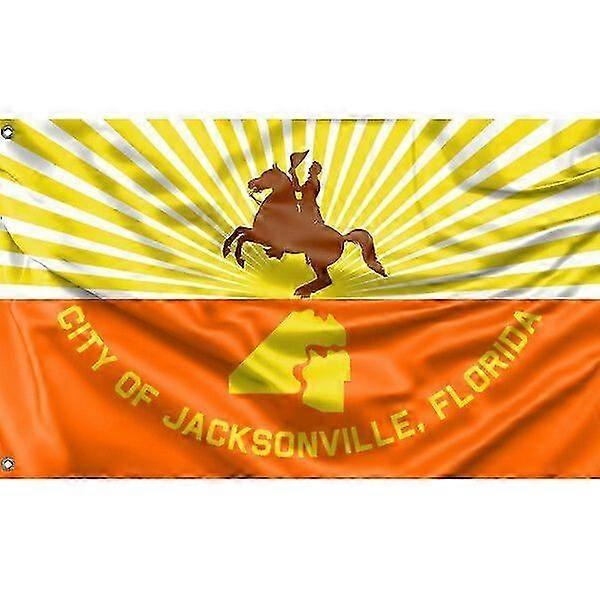 Jacksonville stad flagga mönster 073