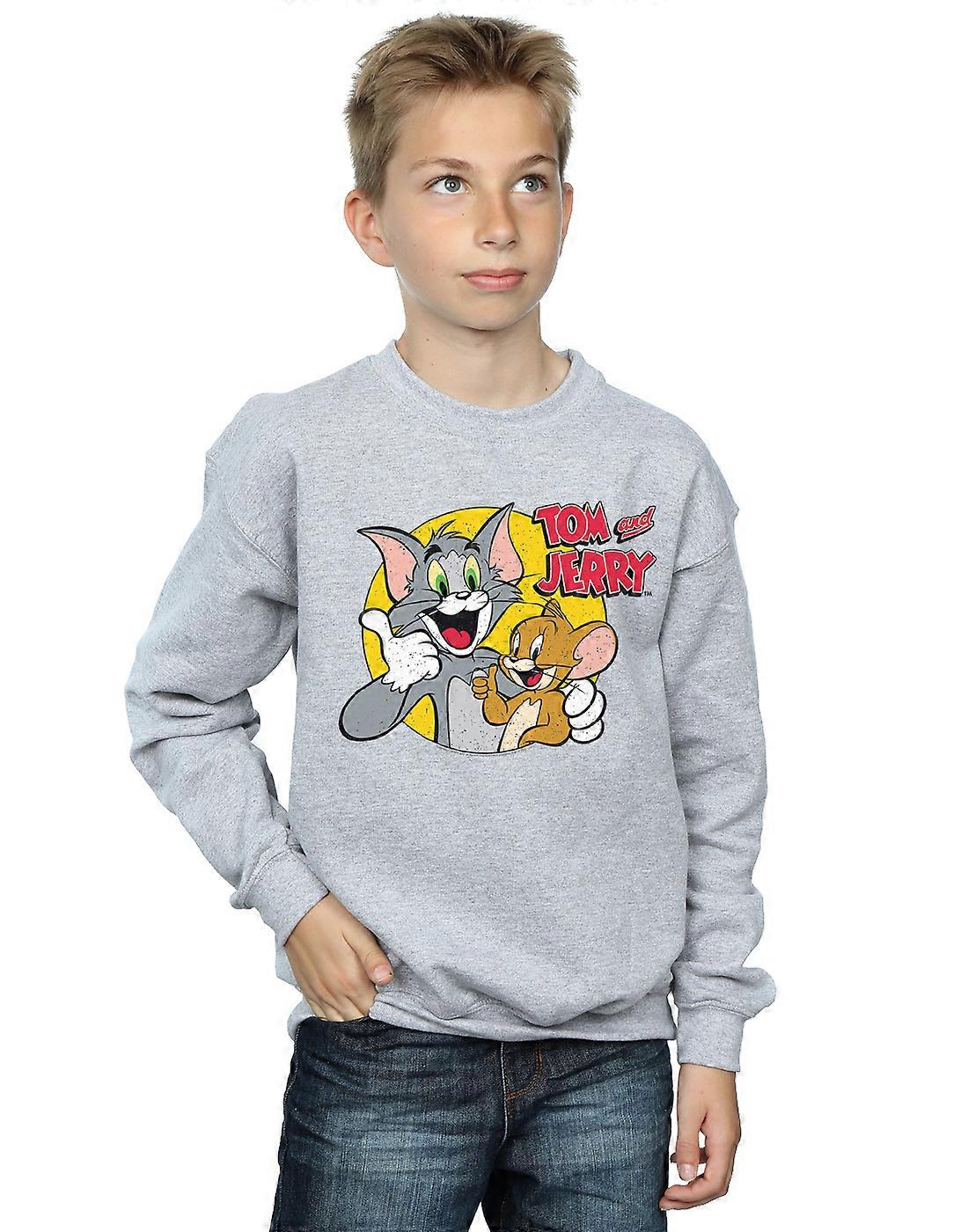 Tom And Jerry Boys Thumbs Up Sweatshirt
