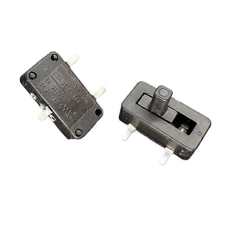 5PC CSJ1206 Vertical 3Pin 2Speed Toggle Switch for Blower Power Control 3A 250V