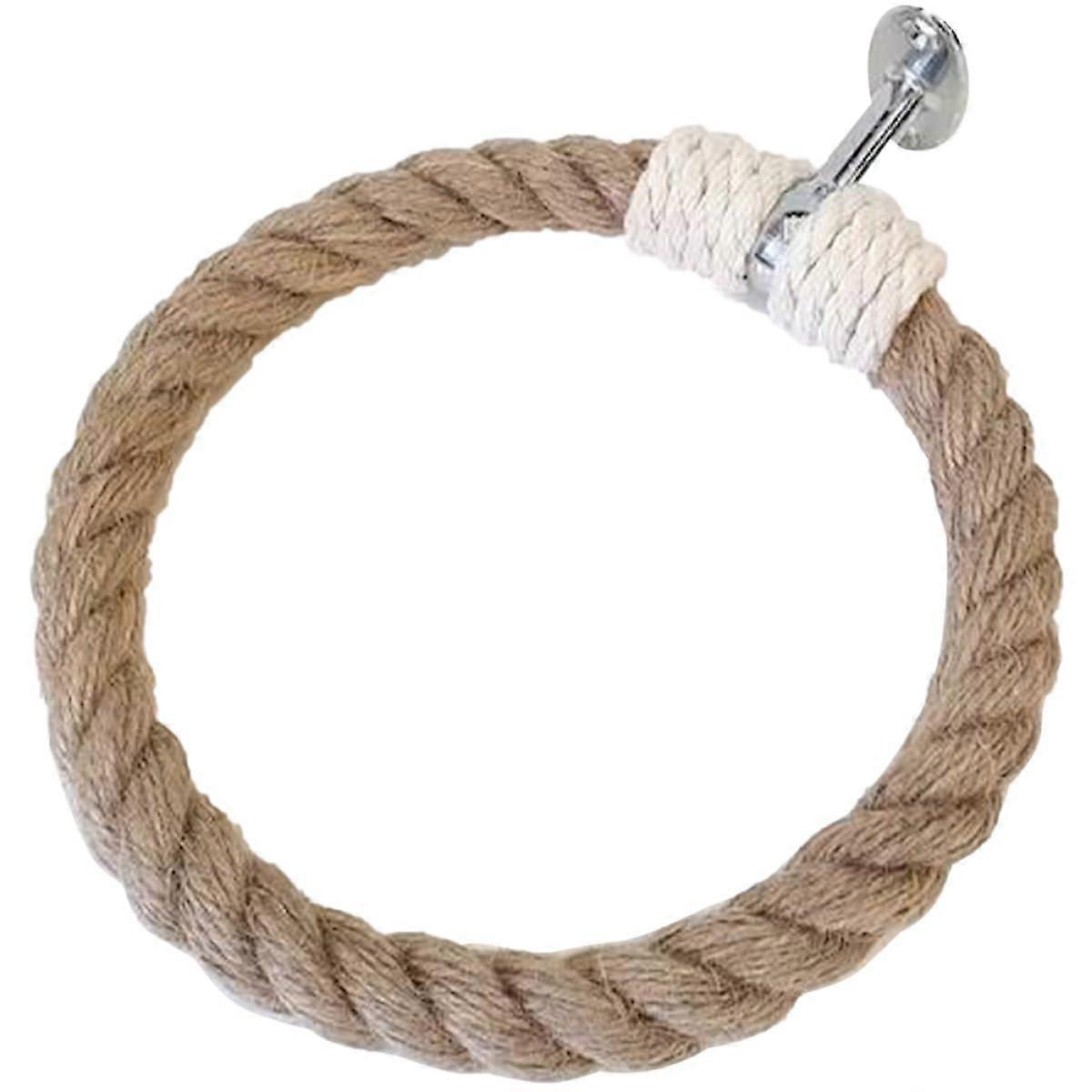 Bathroom Towel Rack Wall Mounted Rustic Boho Hand Towel Holder SpaceSaving Durable Storage