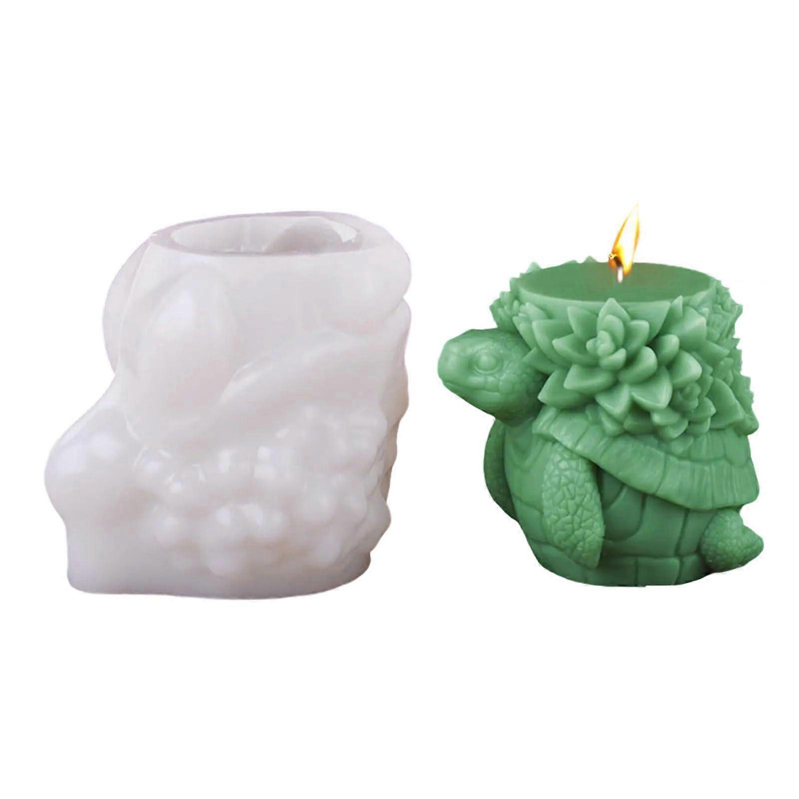 Silicone Soap Mold Turtle Shape for Epoxy Resin Casting and FoodGrade Craft Projects