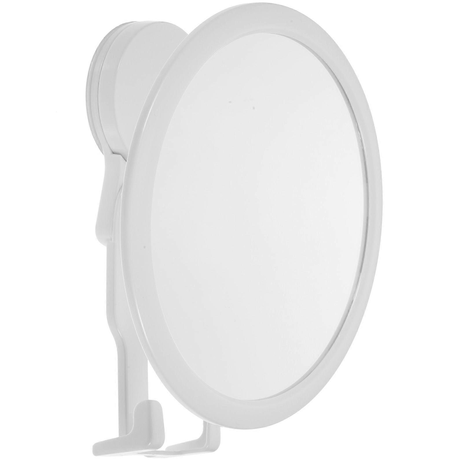 Bathroom Mirror Punch-free Vanity Mirror Wall Suction Cup Mirror Framed Mirror with Hook