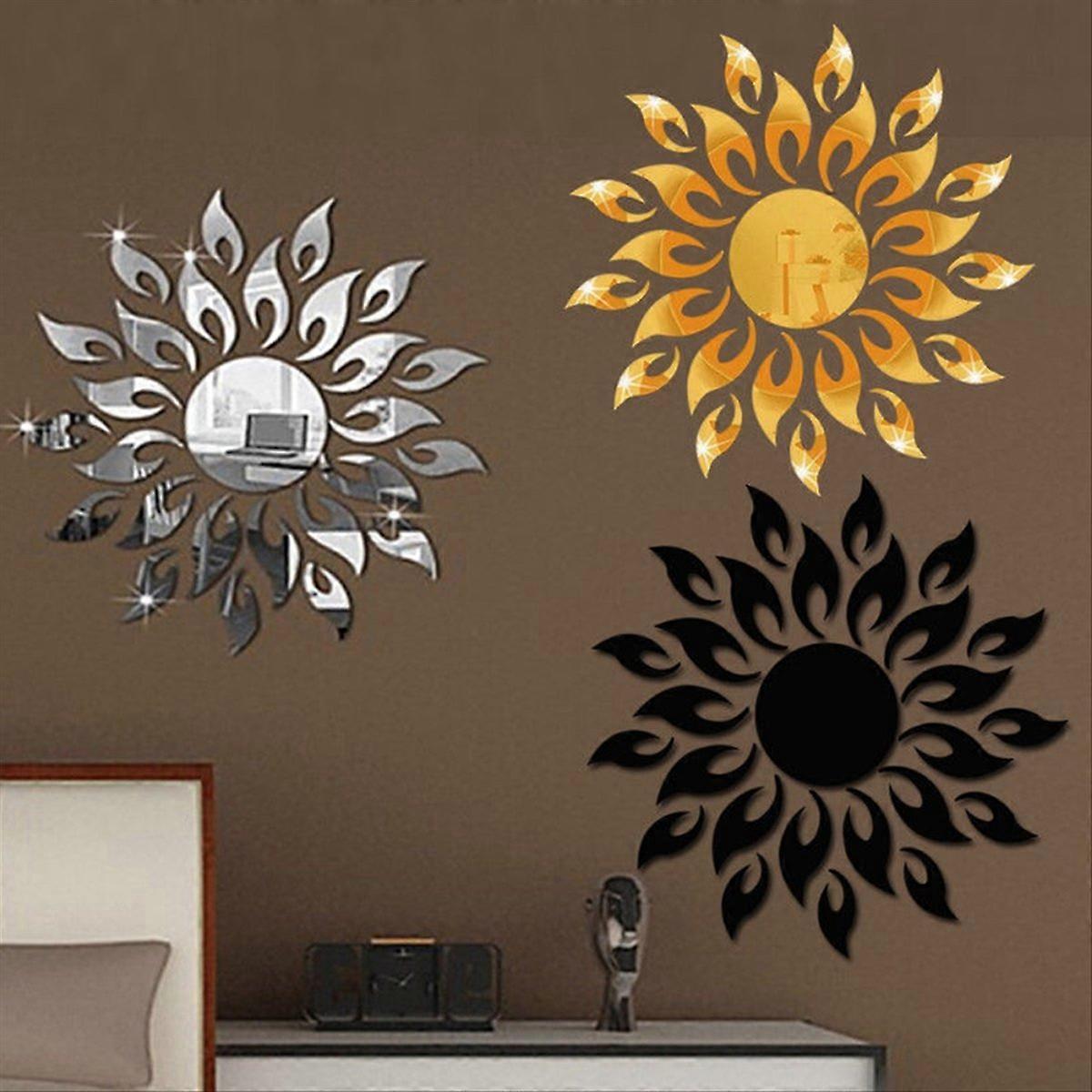 5Set DIY Sticker Wall Sticker TV Cabinet Ceiling Art Decor,Gold