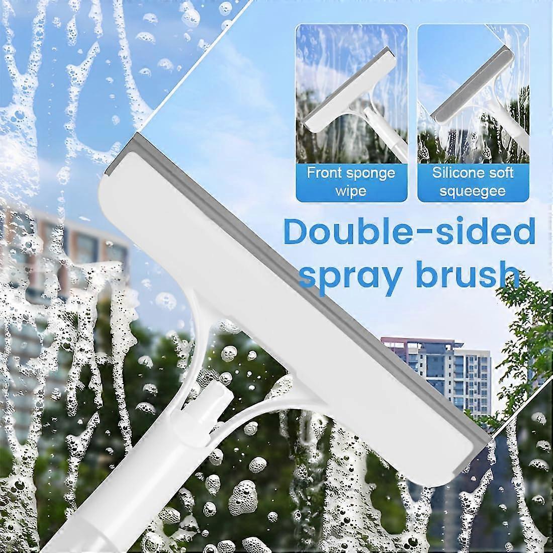 Bathroom squeegee, squeegee with silicone holder