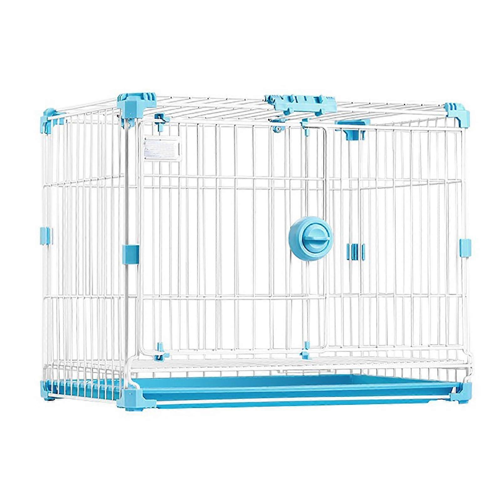 Dog Cage Indoor Dog Kennel with Stackable Design,  Opening and Removable Bottom Net