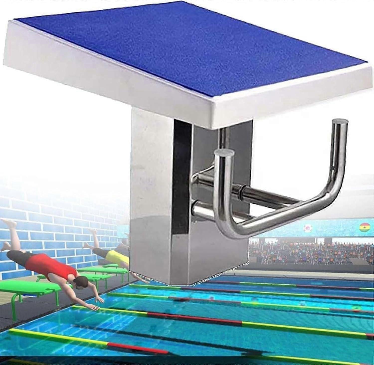 Swimming Pool Diving Board with NonSlip Surface, Upgraded Color Competition Training Platform