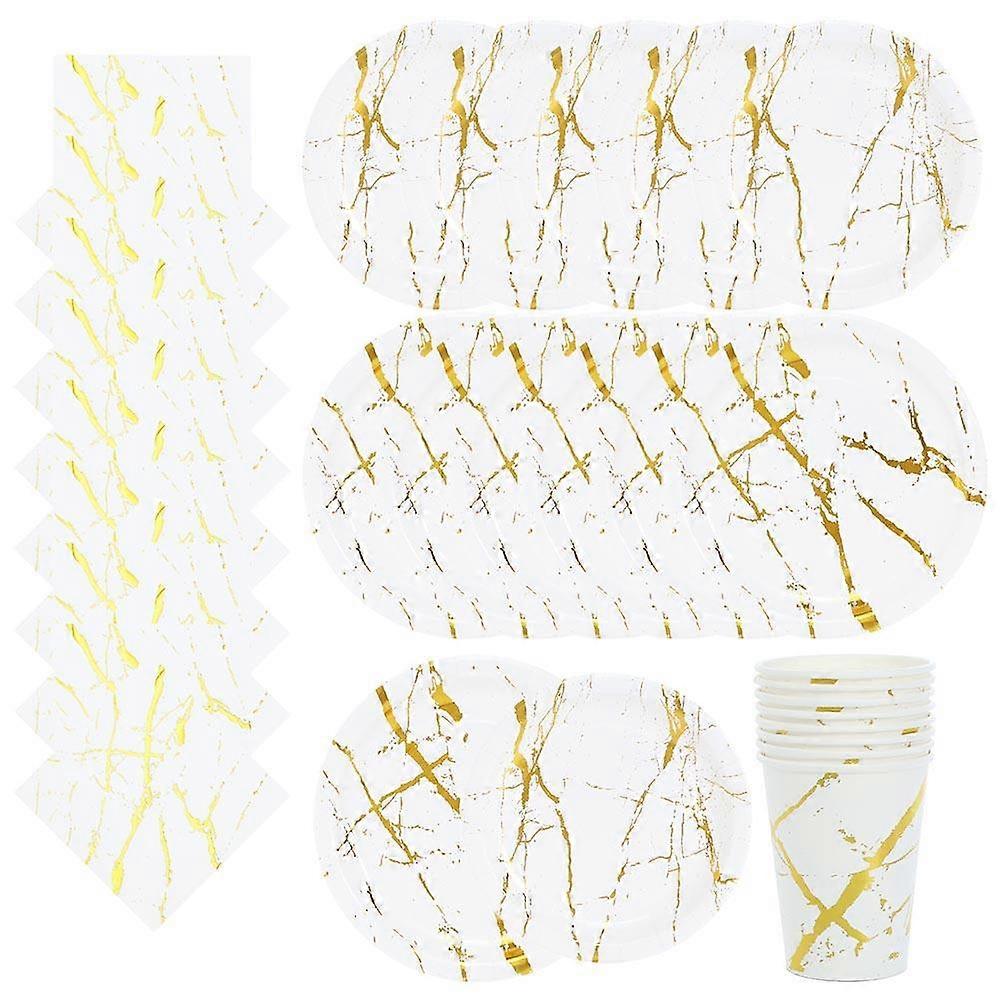 Paper Set for 1Set Marbling Party Use