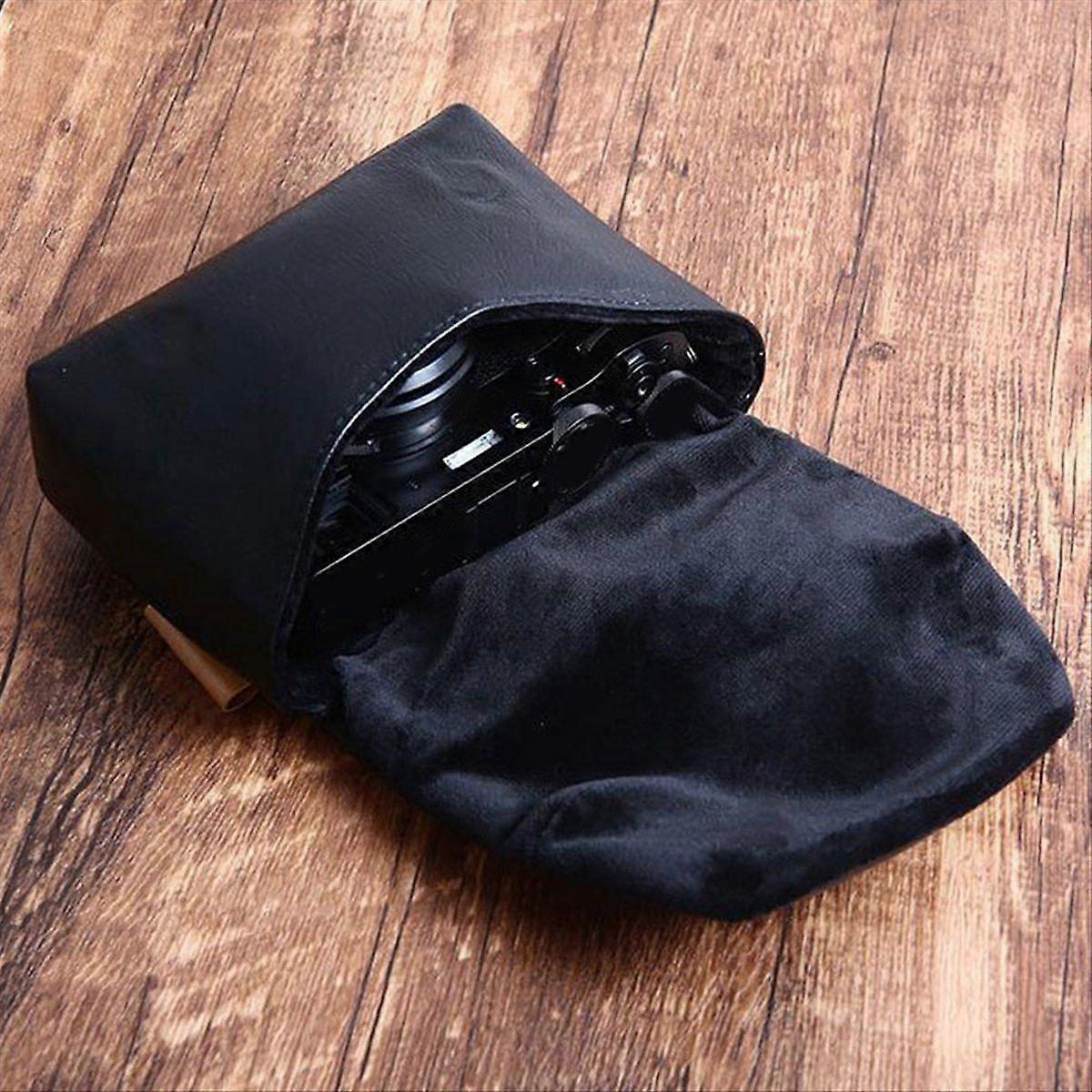 Retro PU Leather Camera Bag Water Case Cover for A