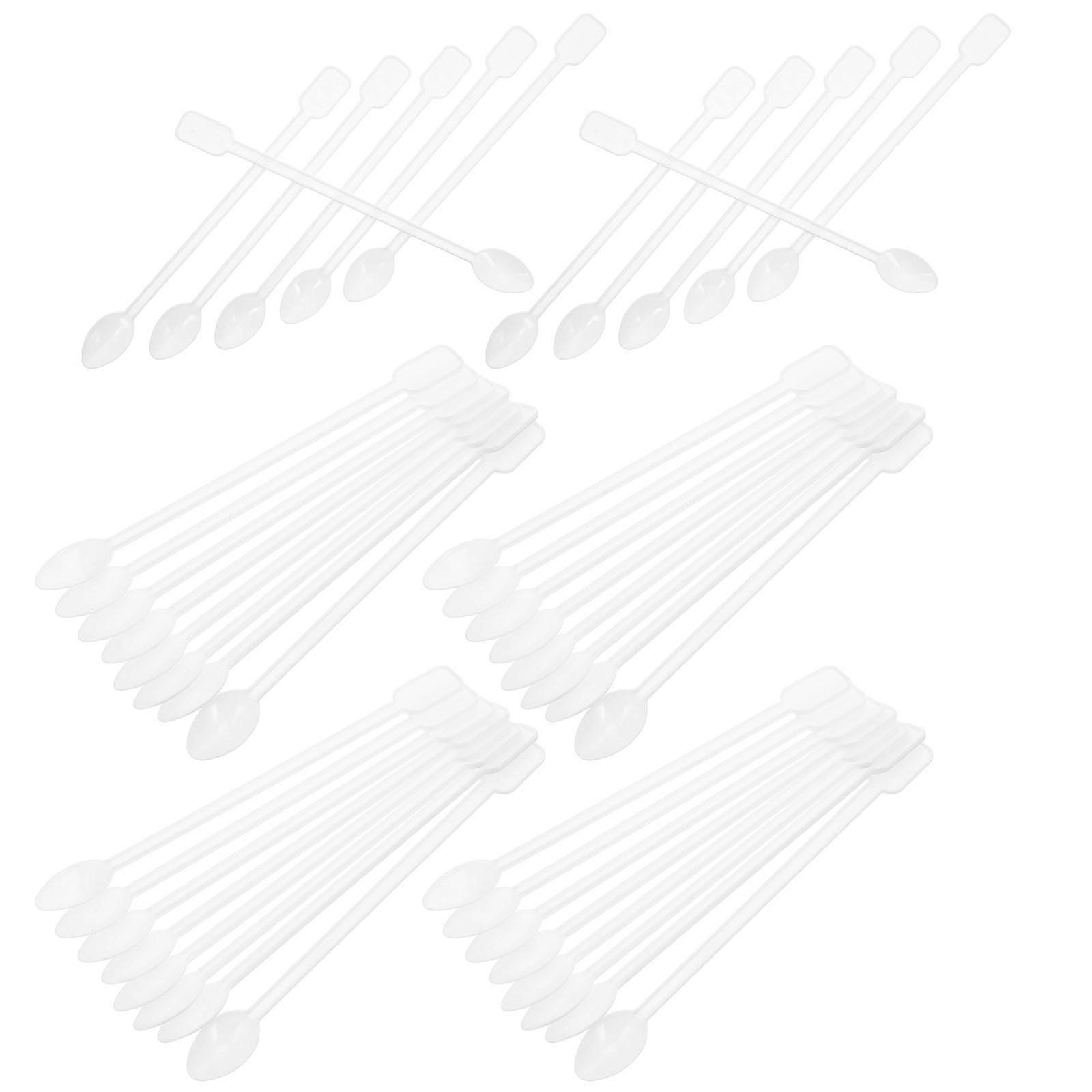 Double Sided for Coffee Stirs 500Pcs White