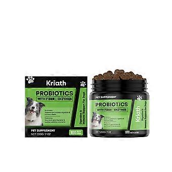 De milde formule van de probiotische korrels voor honden voedt en ondersteunt een evenwichtige en soepele darmwerking.