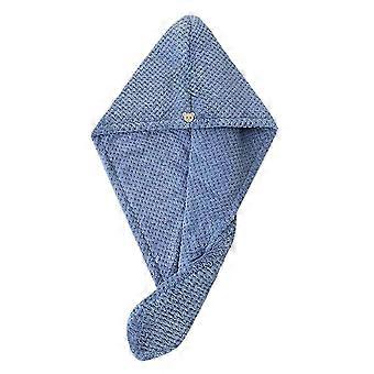 Haarturban aus Mikrofaser für Damen, super saugfähig und schnelltrocknend, ideal zum Duschen, Baden, Spa und Reisen.