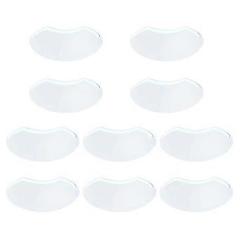 Disposable Hair Bangs Stickers - 10pcs, Barber Shop Supplies for Face Coverage during Hair Dyeing, Forehead Bangs Stickers