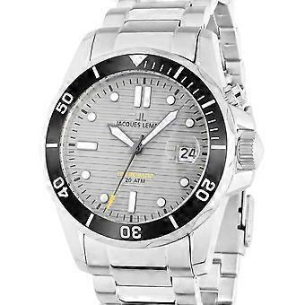 Jacques Lemans Silver Rostfritt Stål 1-2170H Herrklocka