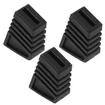 3pcs Rubber Drum Feet Drum Rack Rubber Feet Drum Leg Protectors Anti-slip Rubber Feet