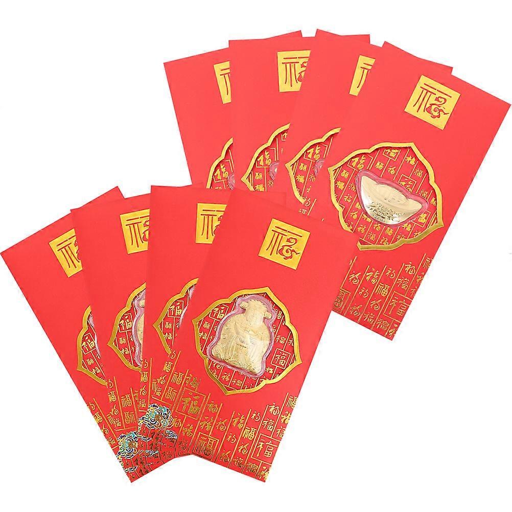 Red Envelope Rabbit Year Paper Packets for Storage 24Pcs Set