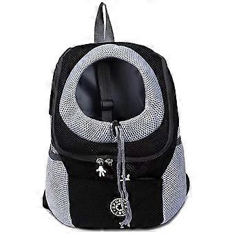 Haustier-Tragerucksack mit Schultertasche für kleine bis mittelgroße Hunde, Katzen und Welpen – weiches, atmungsaktives Netzgewebe