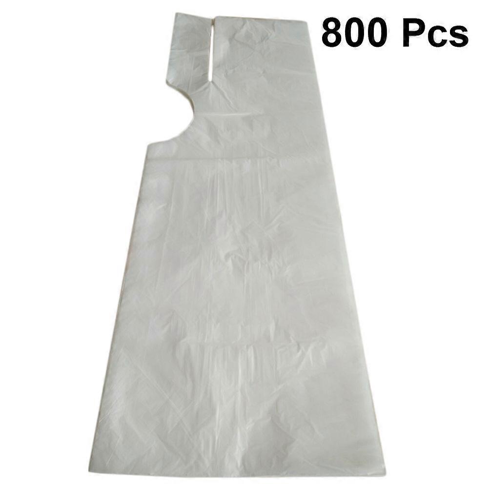 Protective Apron Disposable Barber Apron Pe Material 800Pcs Practical Use
