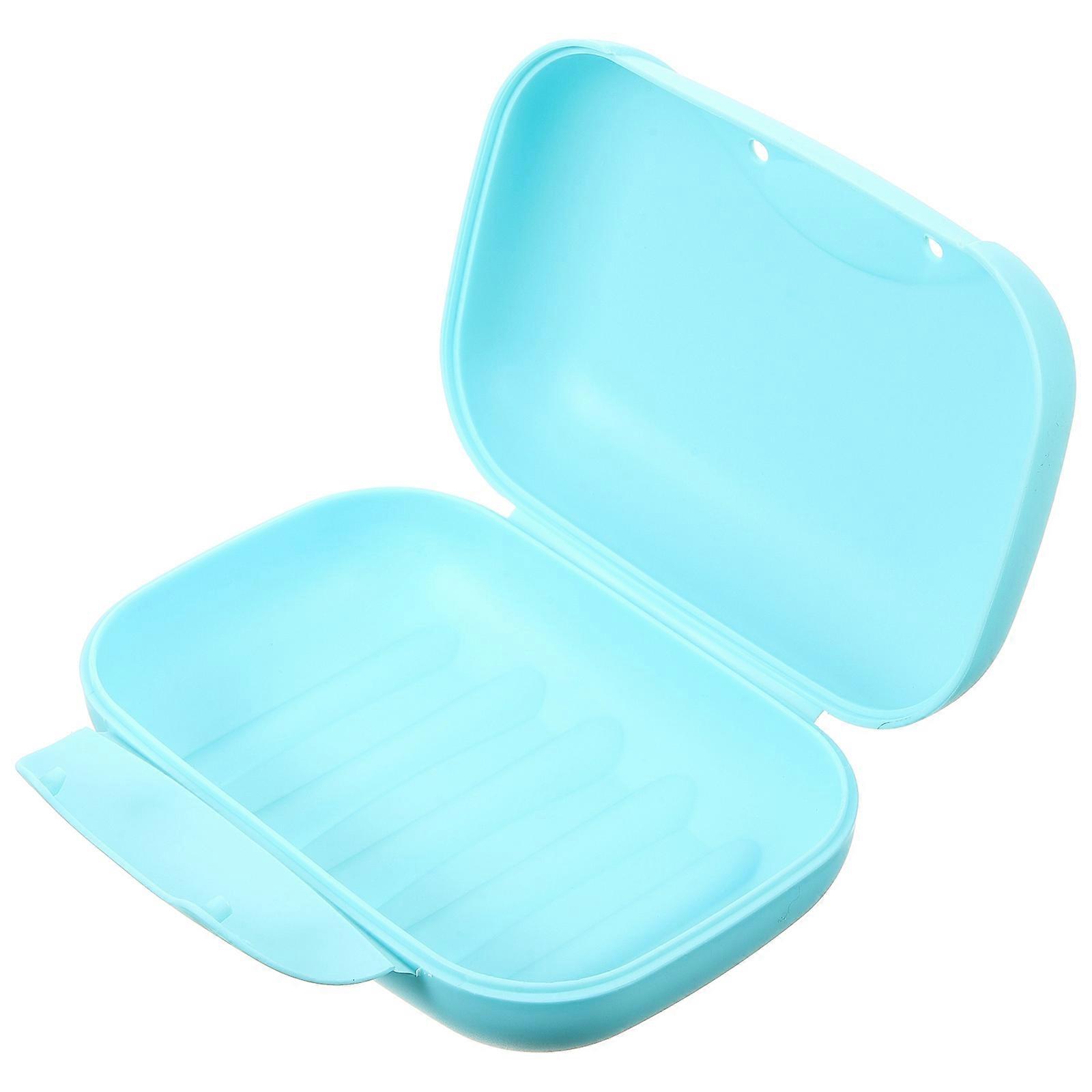 Portasapone creativo, colore blu.
