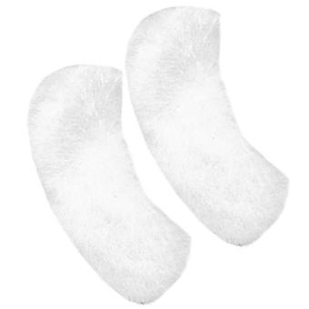 Worgeous 1 Pair Soft Warm Fuzzy Slipper Charms Detachable Decor for Women Plush Sandals Comfortable Slipper Decoration