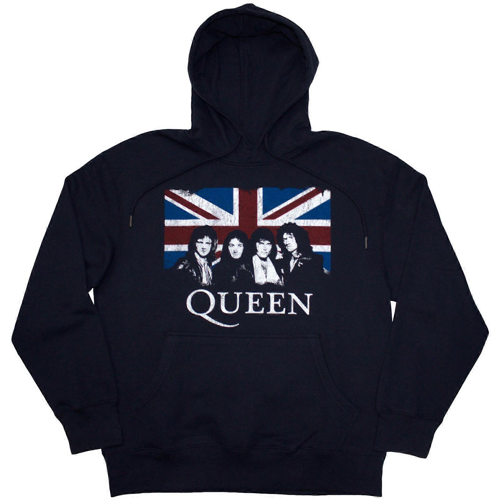 Queen Unisex Pullover Hoodie: Union Jack