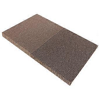 2pcs Carton ondulé remplaçable : Recharges de grattoir pour chat - 11.4x7.8x1.1" Scratch Pad - Protège les meubles et favorise des griffes saines