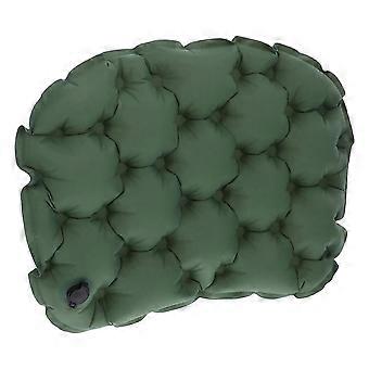 Opblaasbare campingzitkussens, lichtgewicht, voor buitengebruik, 4 stuks, groen