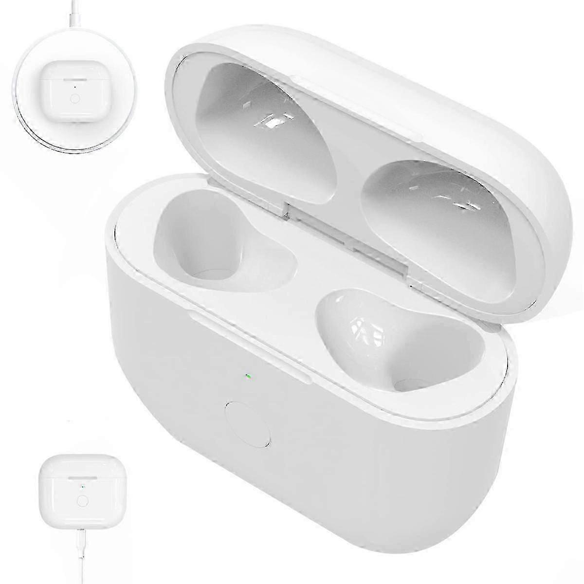Earphone Charger Case compatible with 3 Charging Case 450Mah Wireless Charging Case Bluetooth Sync Quick-Pairin