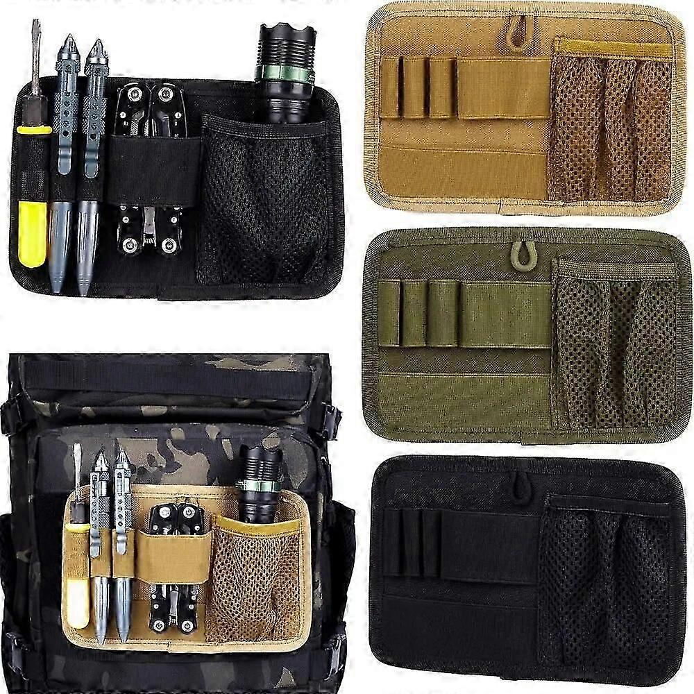 Pastable Insert Modular Organizer EDC Utility Admin Pouch Creative Nylon Tactical Bag Backpack Modular Pack Insert Messenger Bag