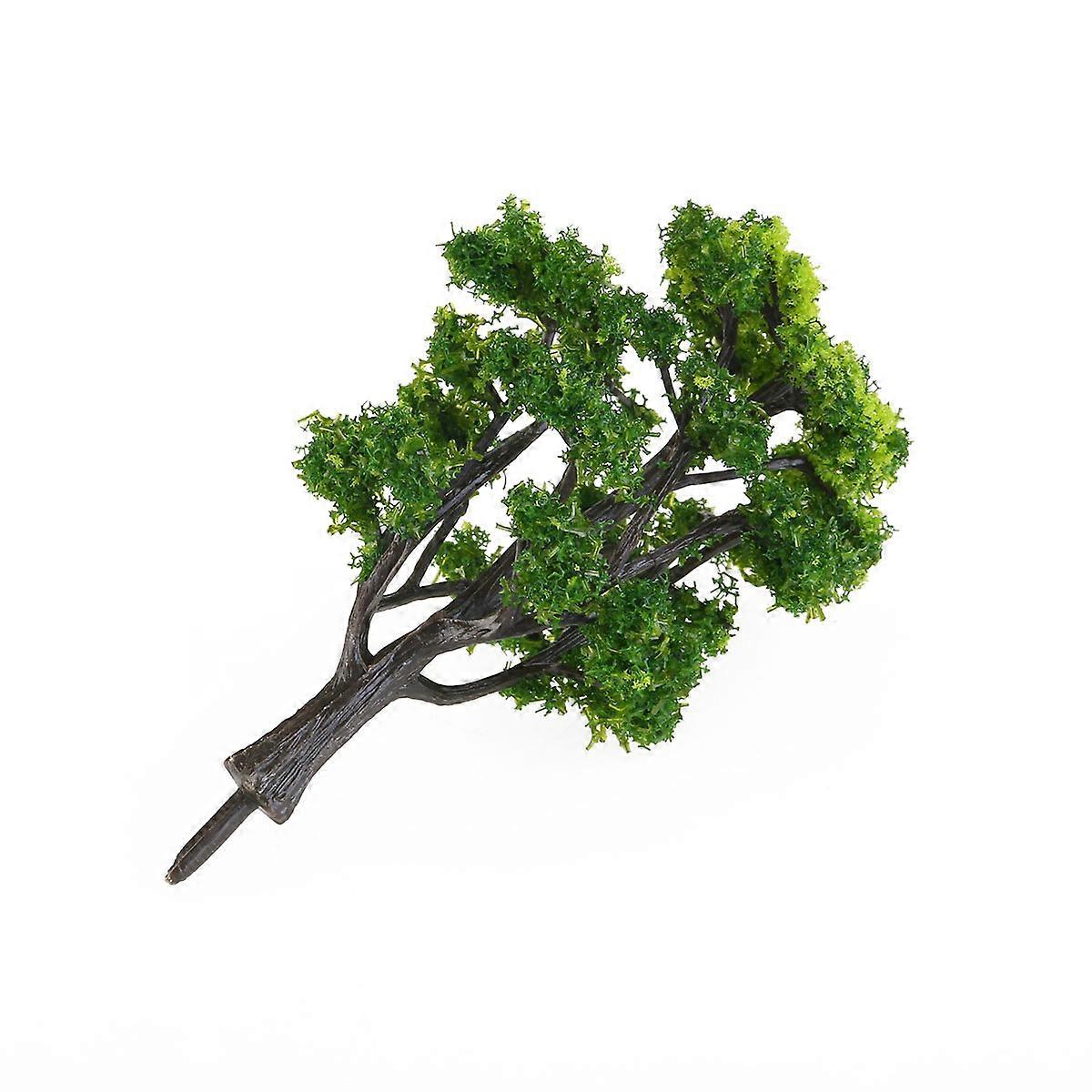 12pcs 1:50 Train Scenery Landscape Model Trees (Green)