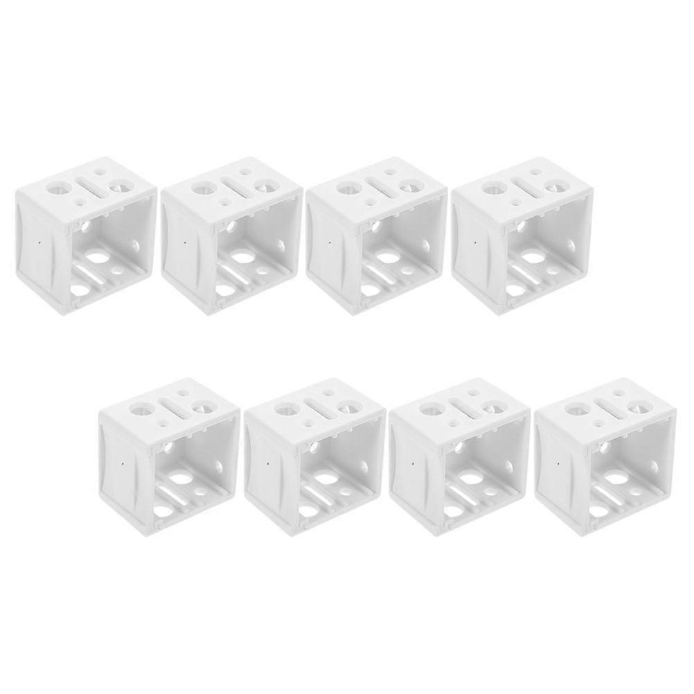 8pcs 1 Inch Blind Brackets Replacements Mini Blind Brackets Household Window Blinds Headrail Bracket