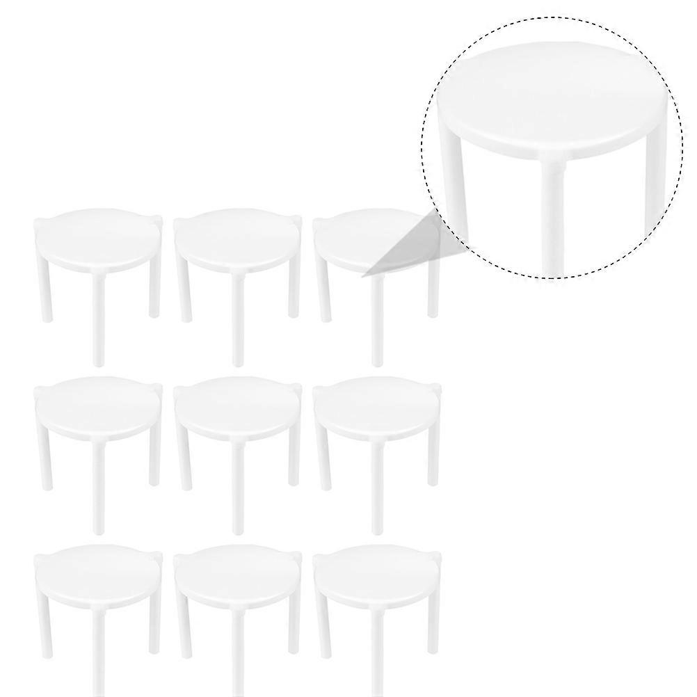 200pcs Pizza Saver Stand Wit plastic statief stack fixing rack pizzahouder