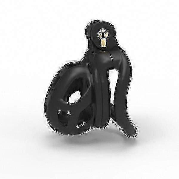 Kit de cage de chasteté 3D Cobra pour homme en résine, avec 4 tailles compatibles et ajustement sécurisé.