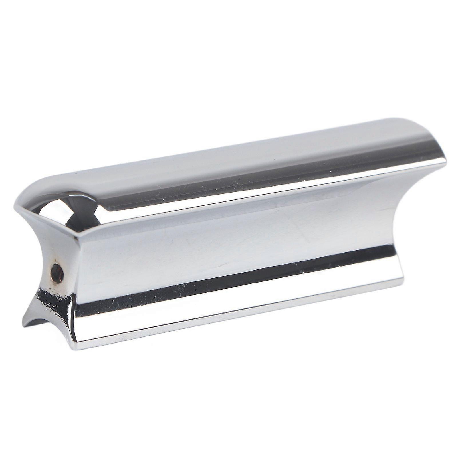 Elgitarr Rostfritt stål Slide Bar Gitarrer String Slides Silver