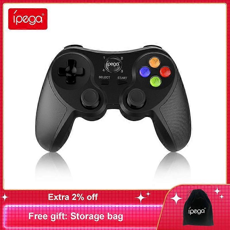 Ipega PG-9078 Mobile Game Controller Wireless Bluetooth Gamepad with Removable Bracket compatible withiOS Android Smart Phones PC
