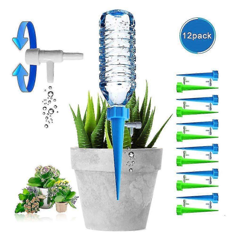 Adjustable Self Watering Spikes,automatic Spike System-12 Pack,1.1inch