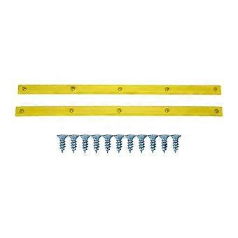 Binari Rib Bones Resistenti all'usura Durevoli Stabili Flessibili Aspetto lucido Longboard Binari Rib BonesGiallo