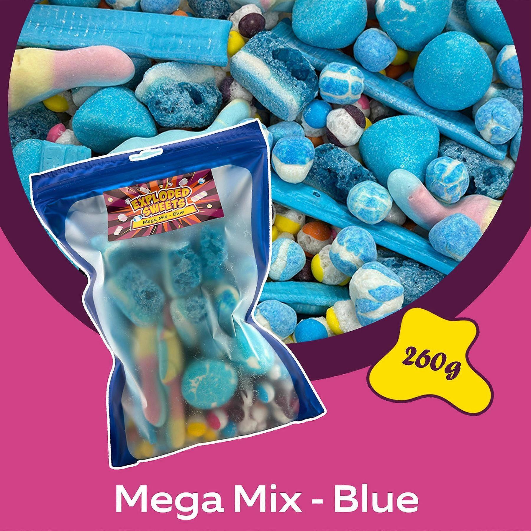 Mega Mix - Blue | Exploded Sweets