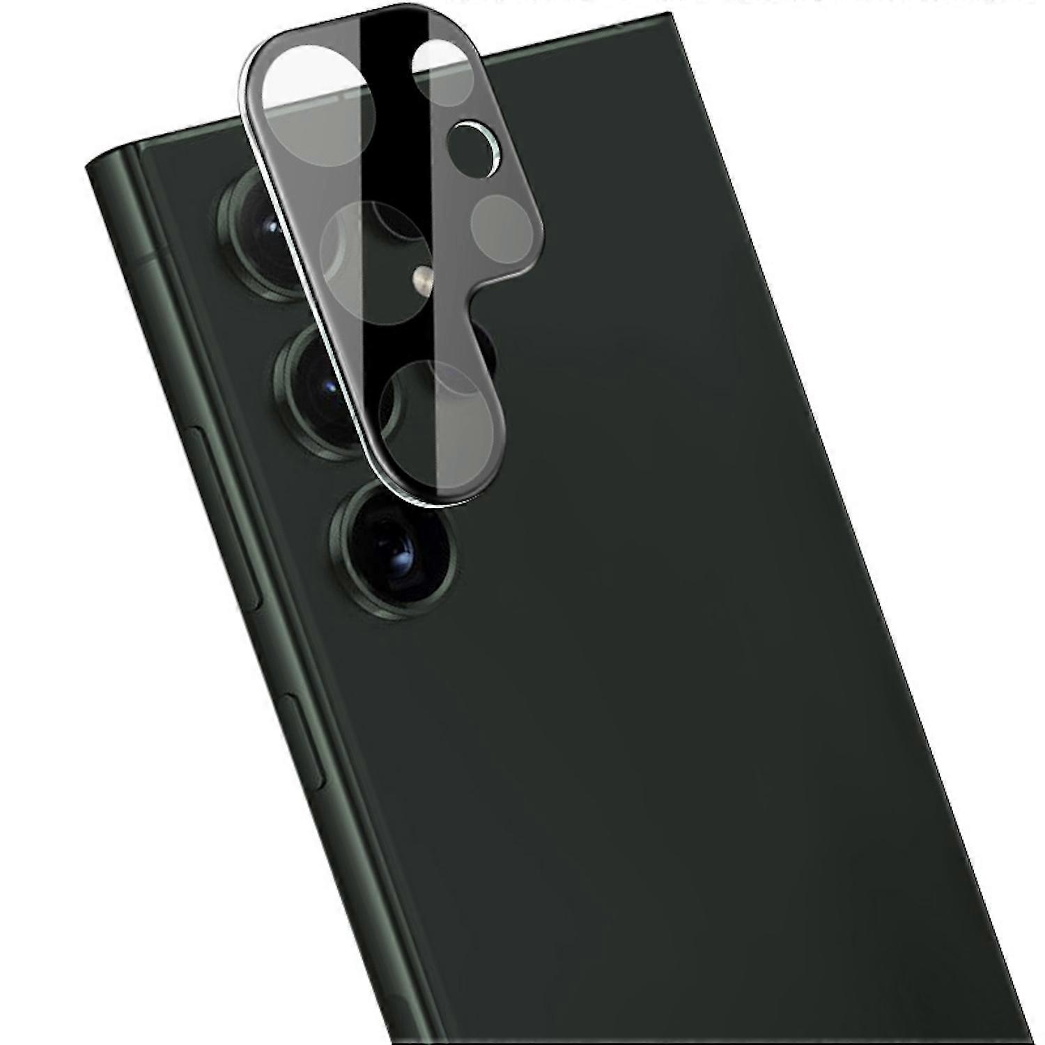 For Samsung Galaxy S24 Ultra H9 Protective Glass for Back Camera Full Protection Black
