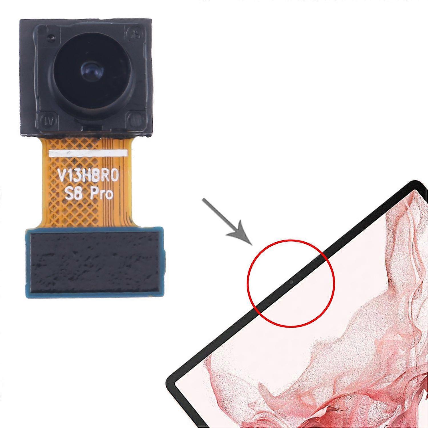 For Samsung Galaxy Tab S8 Plus SM-X800 Front Camera Camera Module Spare Part