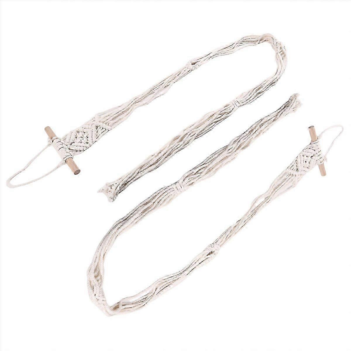 2PCS Macrame Hat Hangers Boho Hat Rack Cowboy Hat Hanger