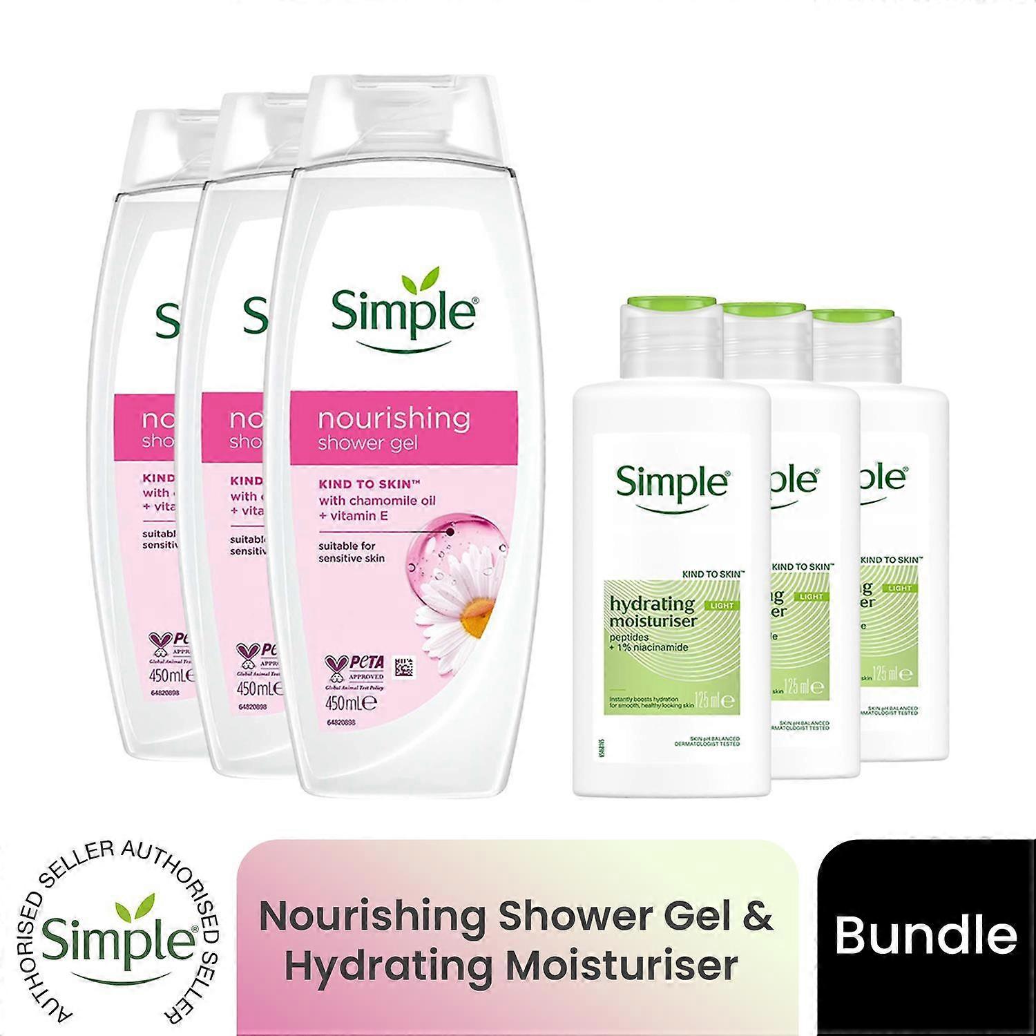 Simple Light Moisturiser 3Pk