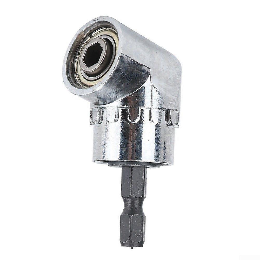 105 Degree Right Angle Screwdriver Bits Holder Adapter Screw Driver Tool 1/4"